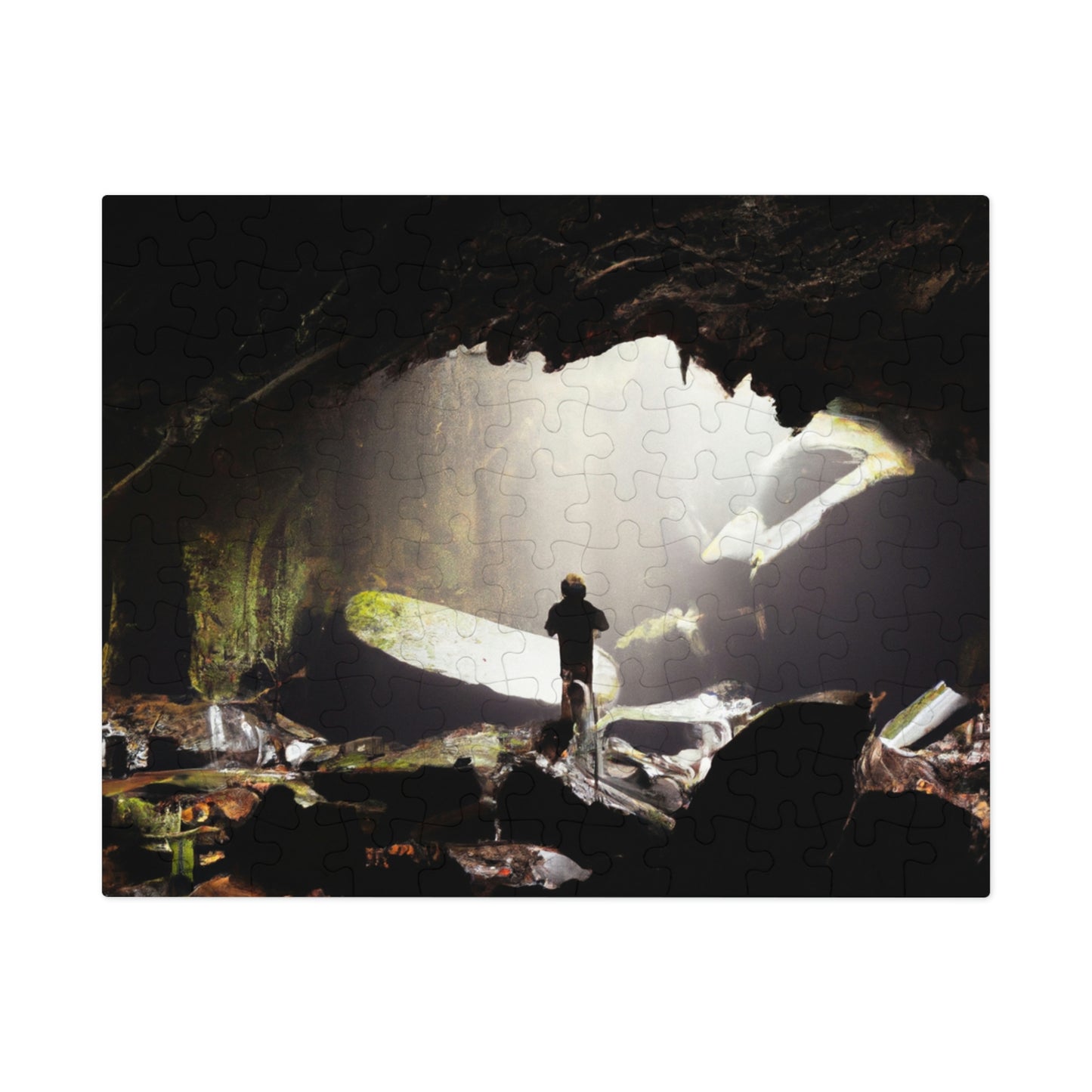 El misterio de la cueva abandonada - El rompecabezas alienígena