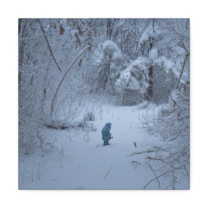 A Child in the Snow. - The Alien Canva