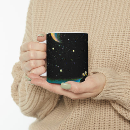 "Un alma perdida conectada a los cielos" - Taza de cerámica The Alien 11 oz