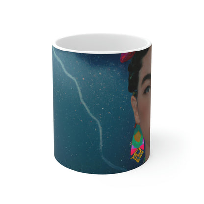 "A Tempest of Courage" - The Alien Ceramic Mug 11 oz