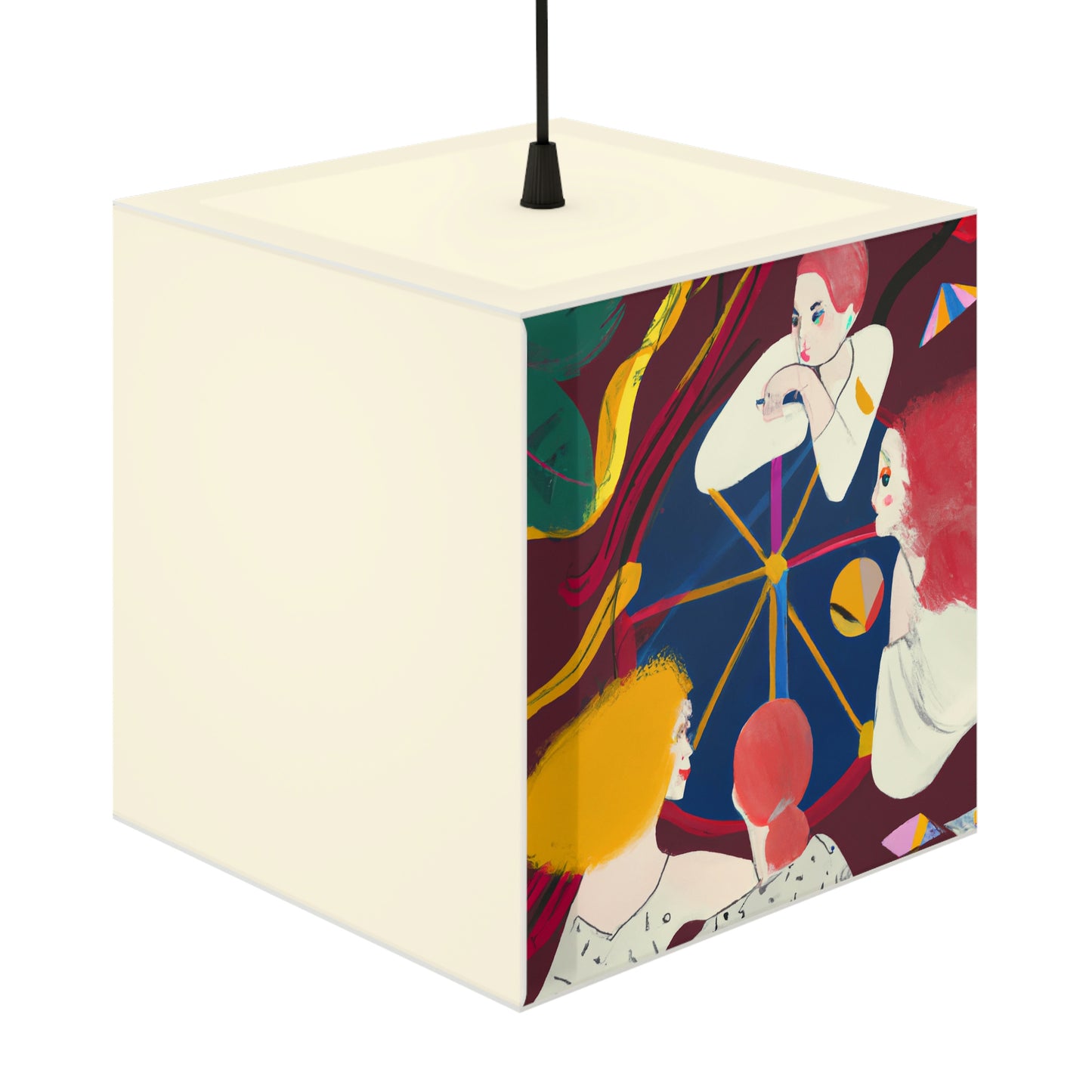 The Enchanted Amusement Park - The Alien Light Cube Lamp