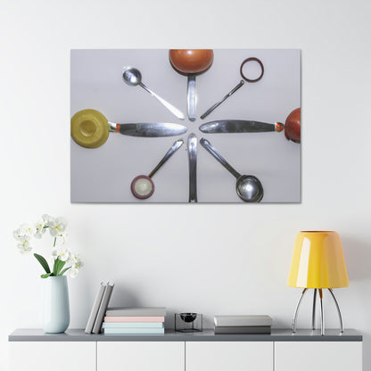 "Kitchen Creativity: A Creative Art Project" - Canvas