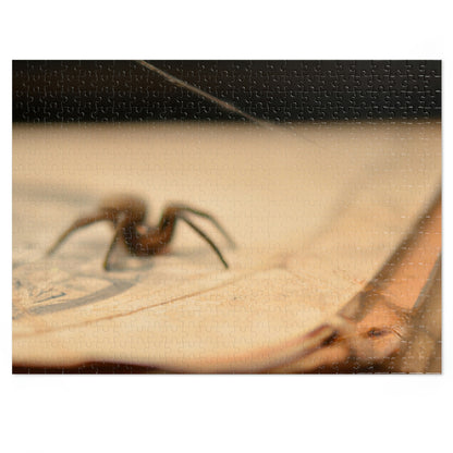 "The Spider's Dance on a Forgotten Tome" - The Alien Jigsaw Puzzle