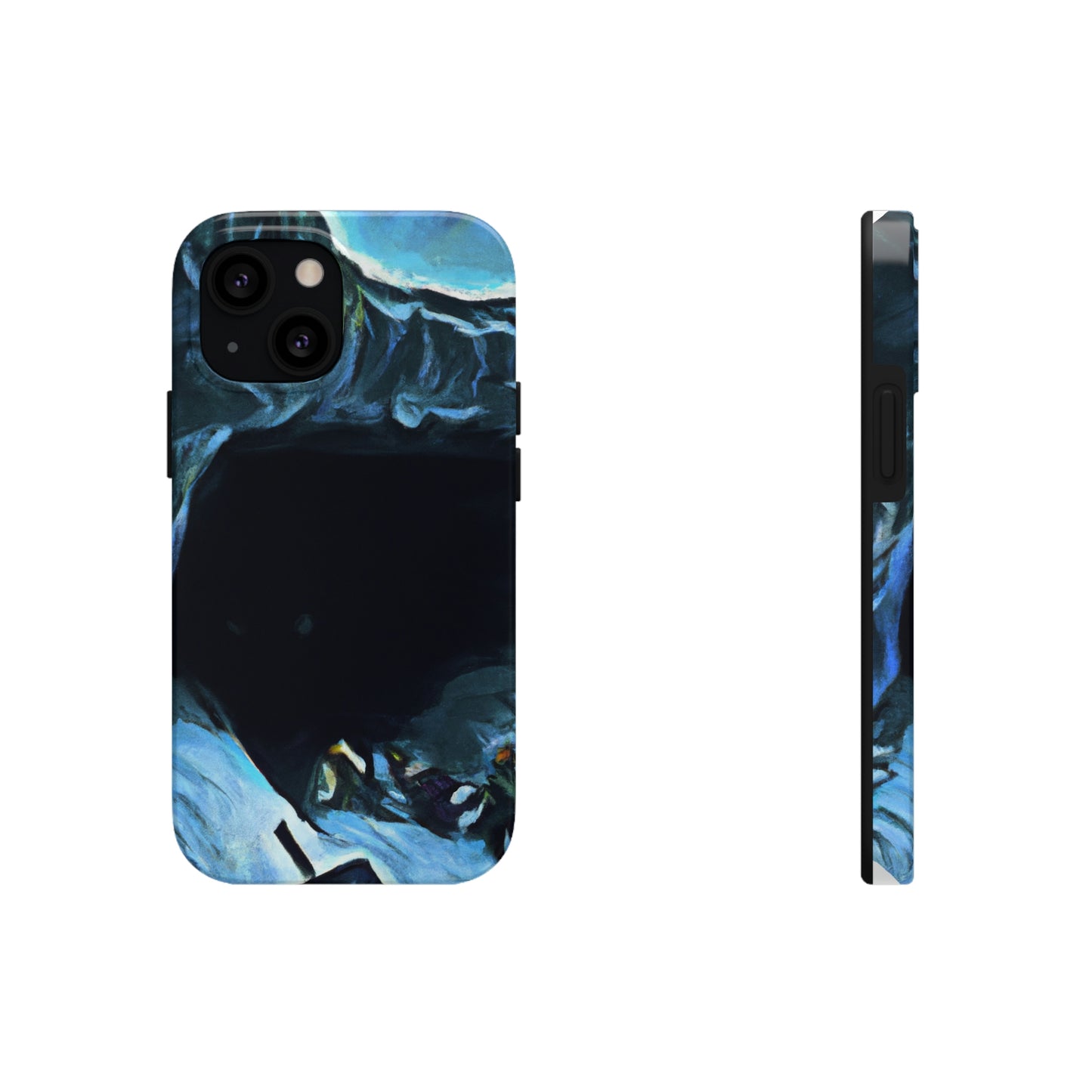 "Escape from the Icy Depths" - The Alien Tough Phone Cases