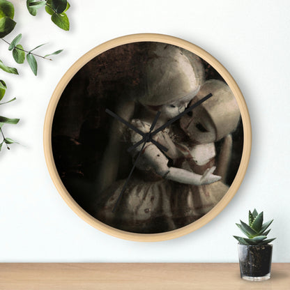 "A Melancholy Tango of Two Dolls" - The Alien Wall Clock