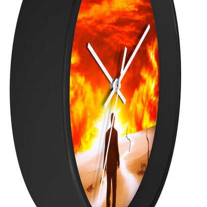 The Endless Desert Journey - The Alien Wall Clock