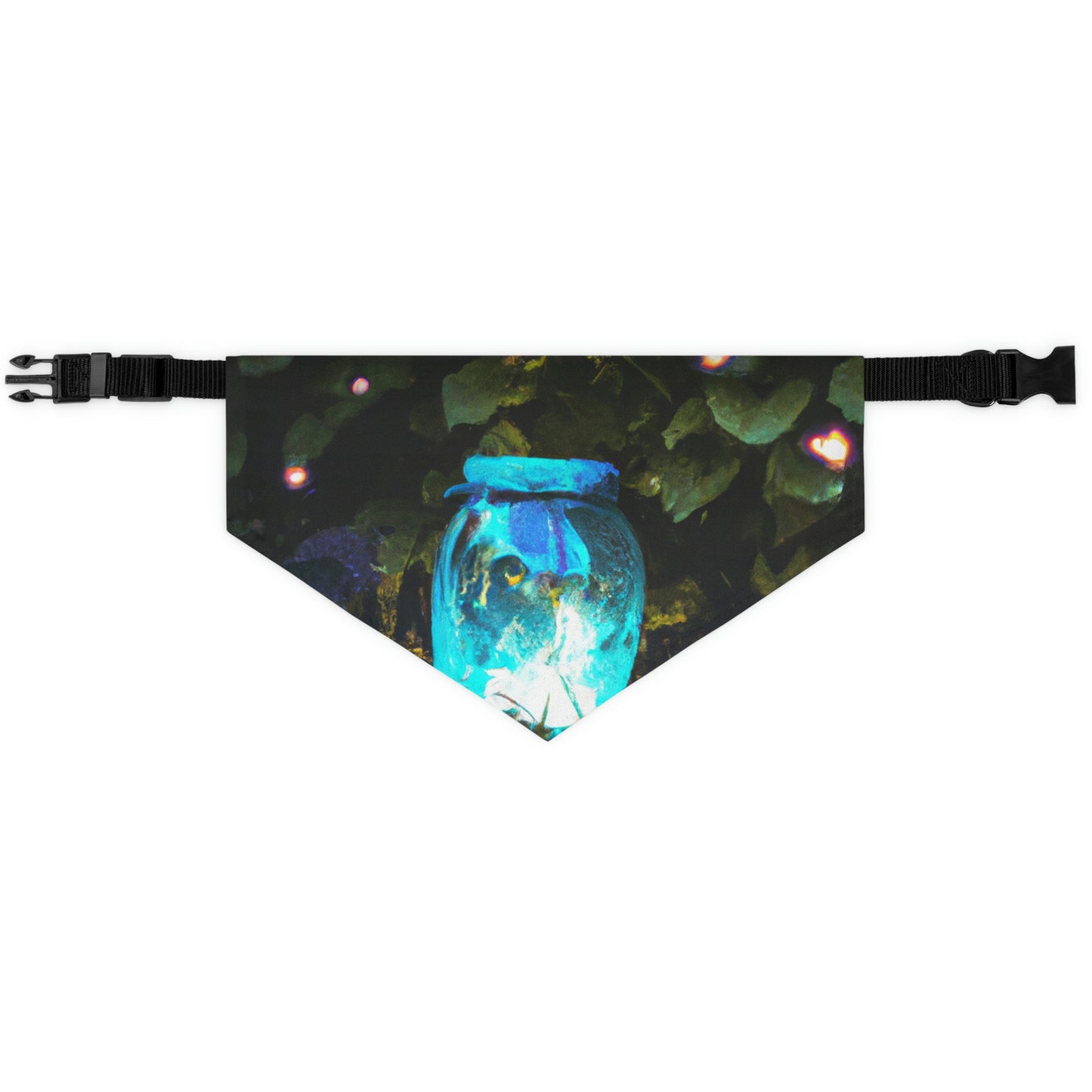 "Luminescence of Forgotten Dreams" - The Alien Pet Bandana Collar