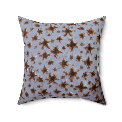 "A Small Adventurer Among Giant Stars" - The Alien Square Pillow