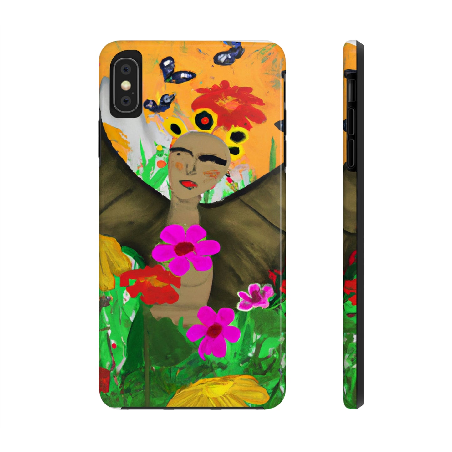 "Schmetterlingsballett auf der Wildblumenwiese" - Die Alien Tough Phone Cases