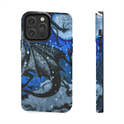 "Frosted Moonlight Dragon" - Die Alien Tough Phone Cases