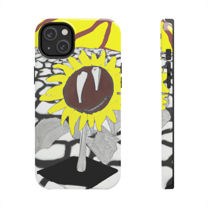 "Un girasol que se marchita en un campo reseco" - The Alien Tough Phone Cases