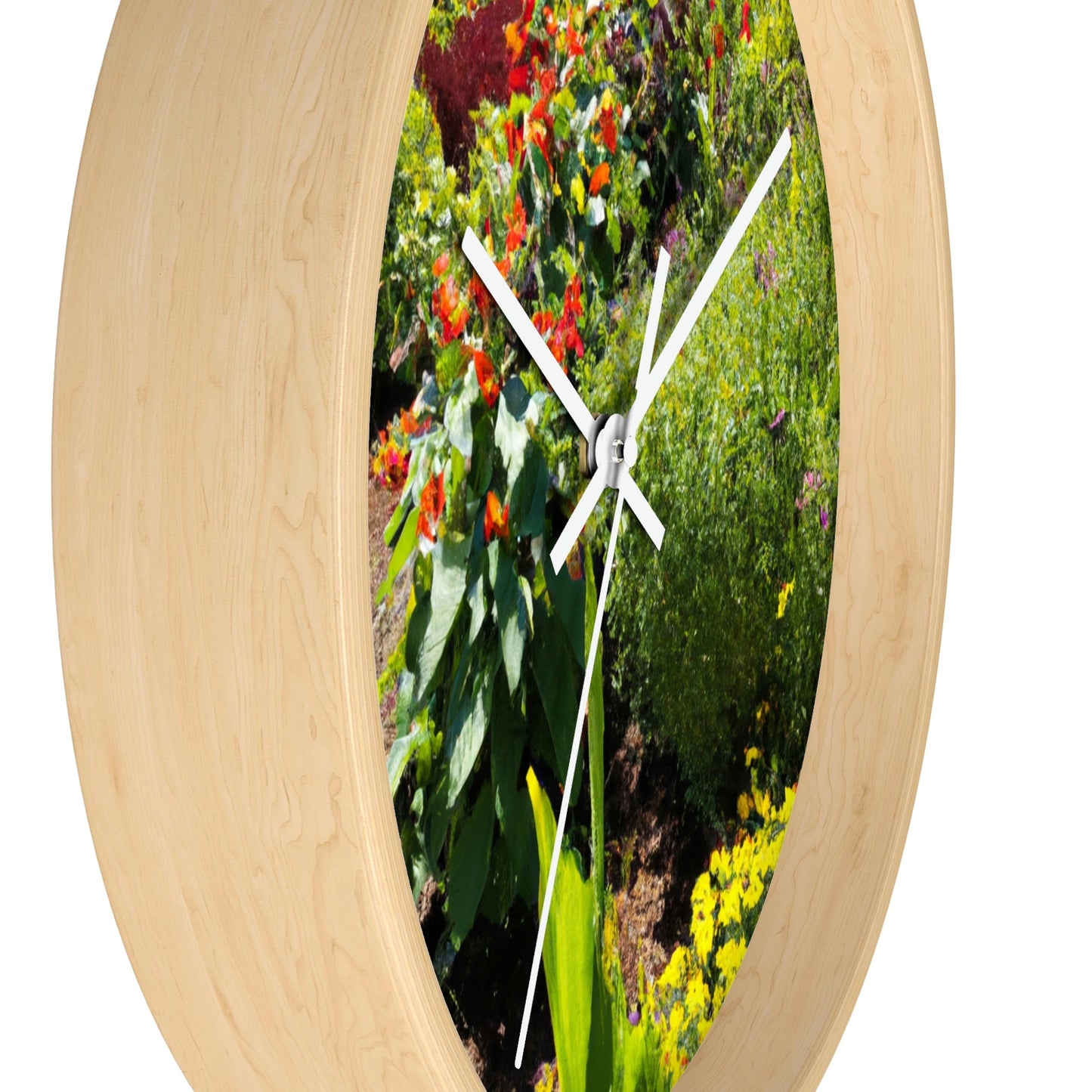 "Garden of Colorful Radiance" - The Alien Wall Clock