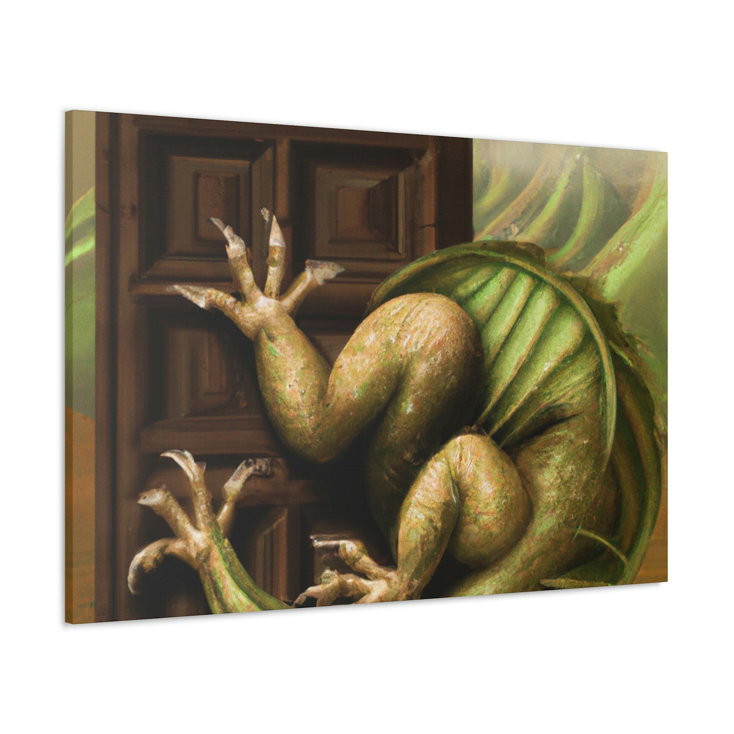 Guardian of the Hidden Door: The Slumbering Dragon - The Alien Canva