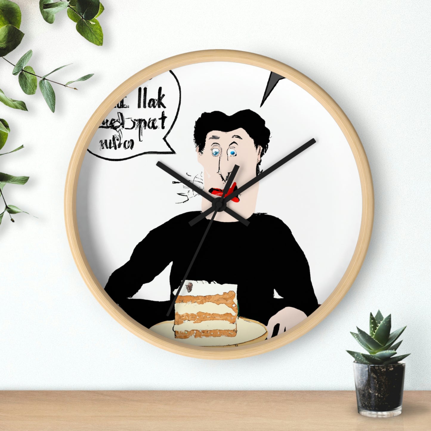 "A Slice of Misfortune" - The Alien Wall Clock