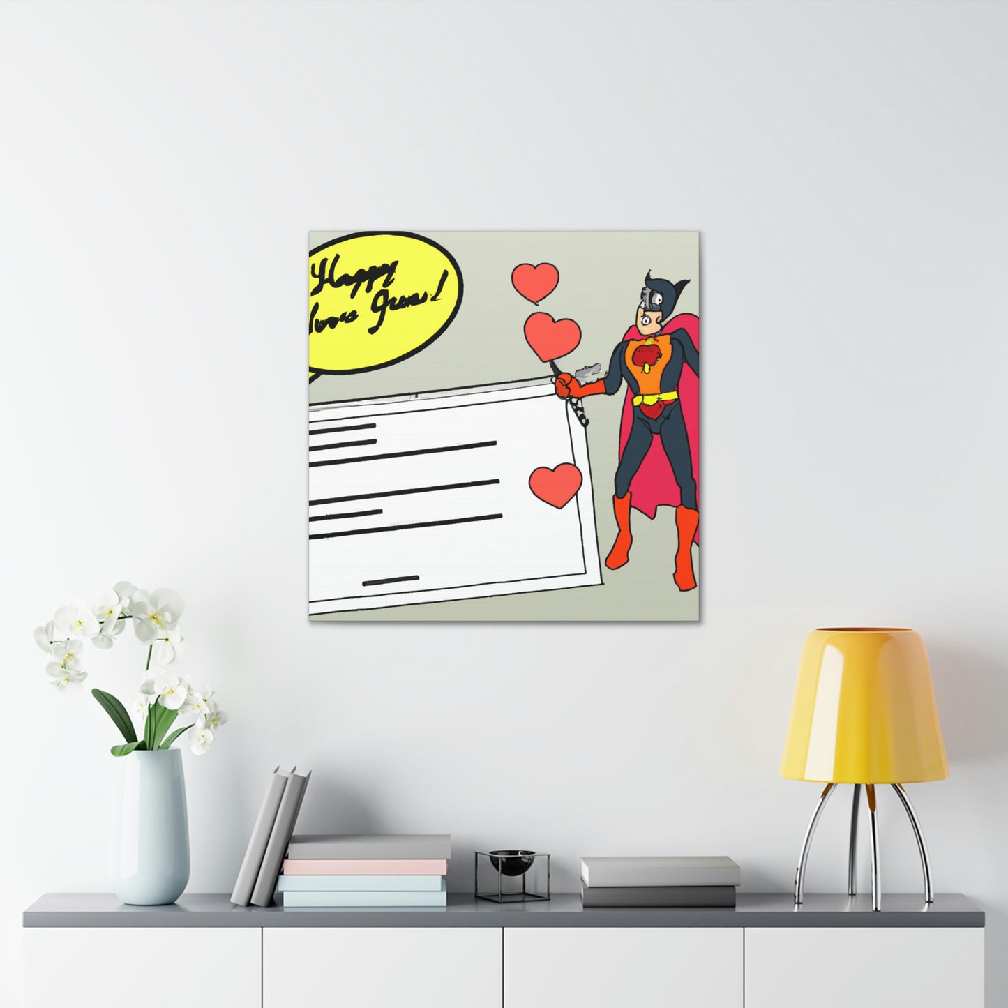 "To My Beloved Comic Book Hero: A Love Letter" - The Alien Canva