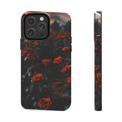 "Inferno der Blüten" - Die Alien Tough Phone Cases