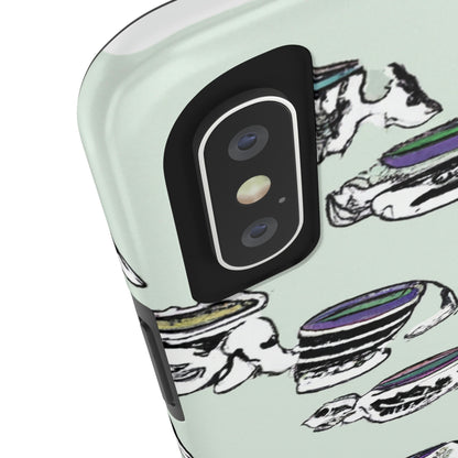 "Eine schnurrende, kostbare Teeparty-Parade" - Die Alien Tough Phone Cases