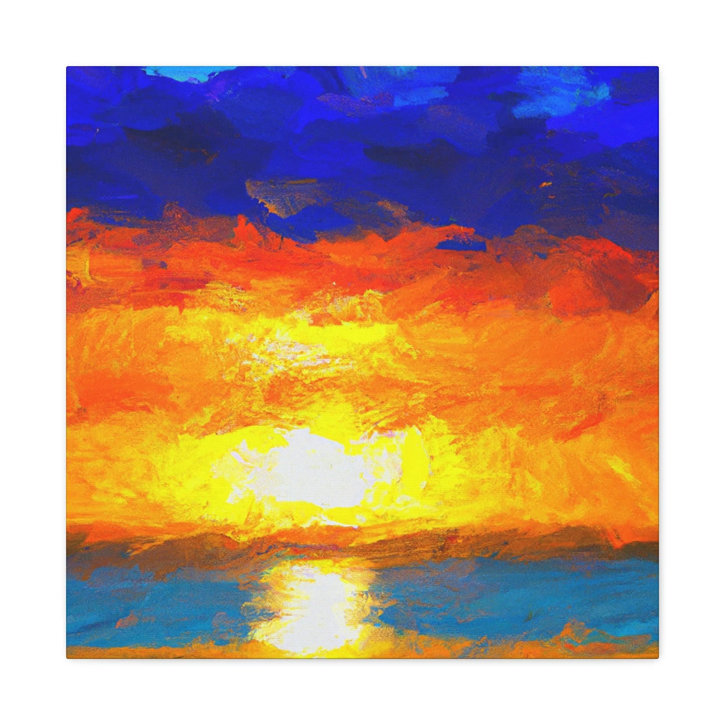 Sunrise Seascape Artist - Peter Ocean - Canvas