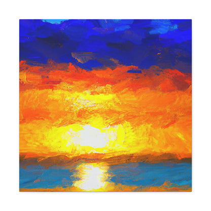 Sunrise Seascape Artist - Peter Ocean - Lienzo