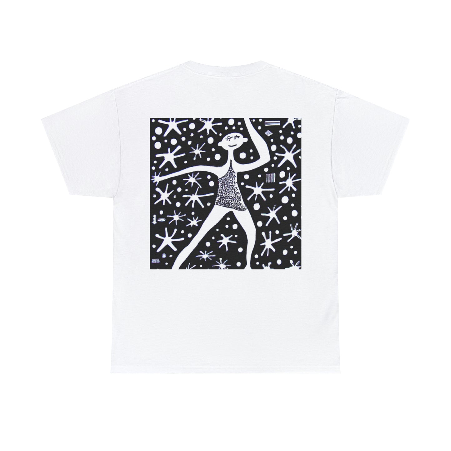 „Dancing Among the Galactic Light“ – Das Alien-T-Shirt