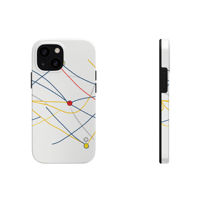 "Exploring the Dynamic Topology: Artful Visualization of a Network Structure." - The Alien Tough Phone Cases