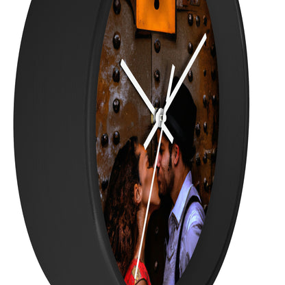 The Kissing Portal - The Alien Wall Clock