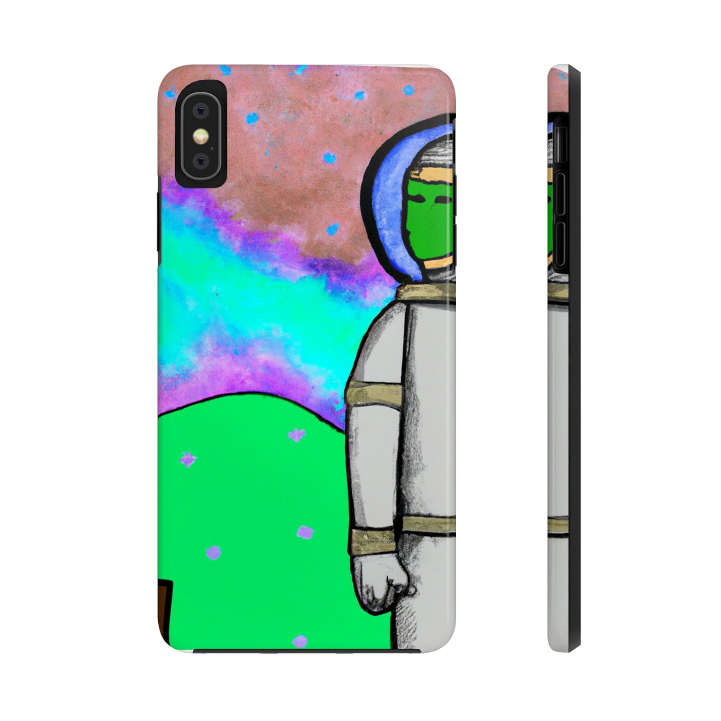 "Alleine im Alien-Himmel" - Die Alien Tough Phone Cases