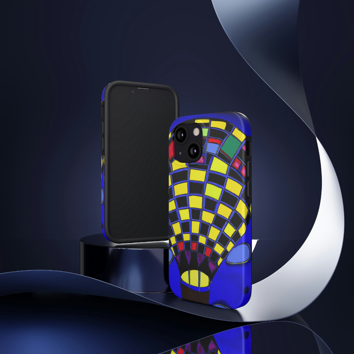 "Enchanted Midnight Flight" - The Alien Tough Phone Cases