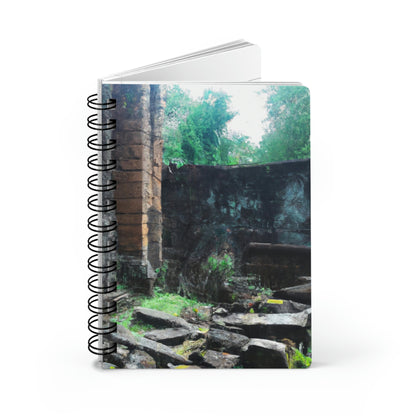 "Treasure Hunt in the Ancient Temple" - The Alien Spiral Bound Journal