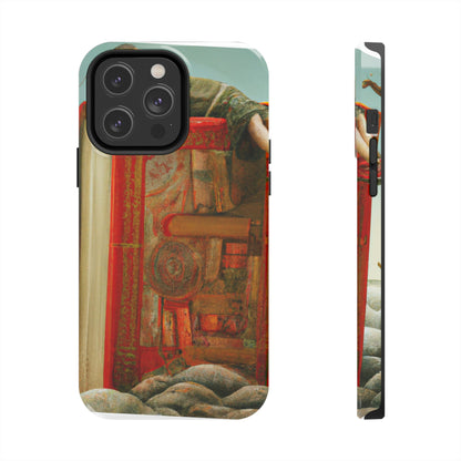 "Cradled by Knowledge" - Die Alien Tough Phone Cases