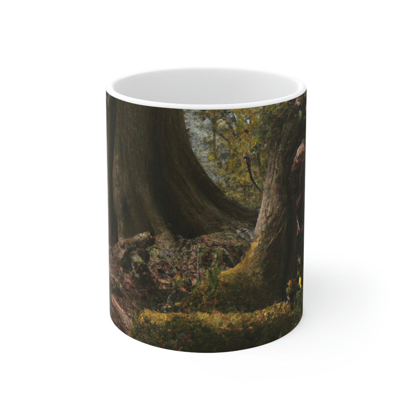 The Lost Secrets of the Forgotten Forest - The Alien Taza de cerámica 11 oz