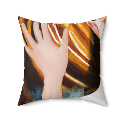 Mysteries of Magical Awakening - The Alien Square Pillow