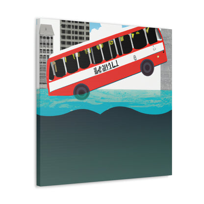 "The Great Escape: Flying the Bus Out of a Sinking City" - The Alien Canva