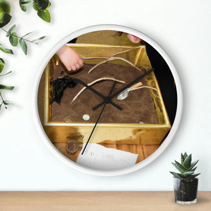 "Treasure Hunt Adventures!" - The Alien Wall Clock