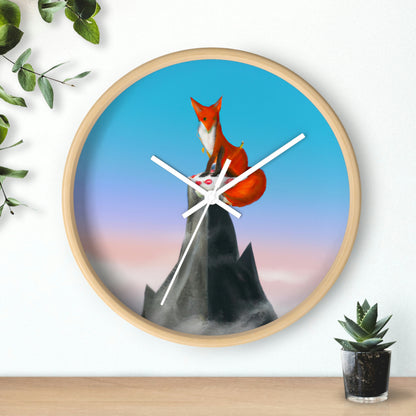 The Fox That Peaketh on the Mountain - The Alien Wall Clock