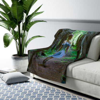 Tales from the Enchanted Forest - The Alien Sherpa Fleece Blanket