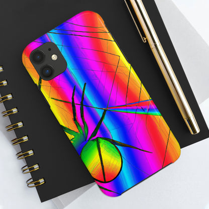 "A Spinnerette's Prismatic Web" - The Alien Tough Phone Cases