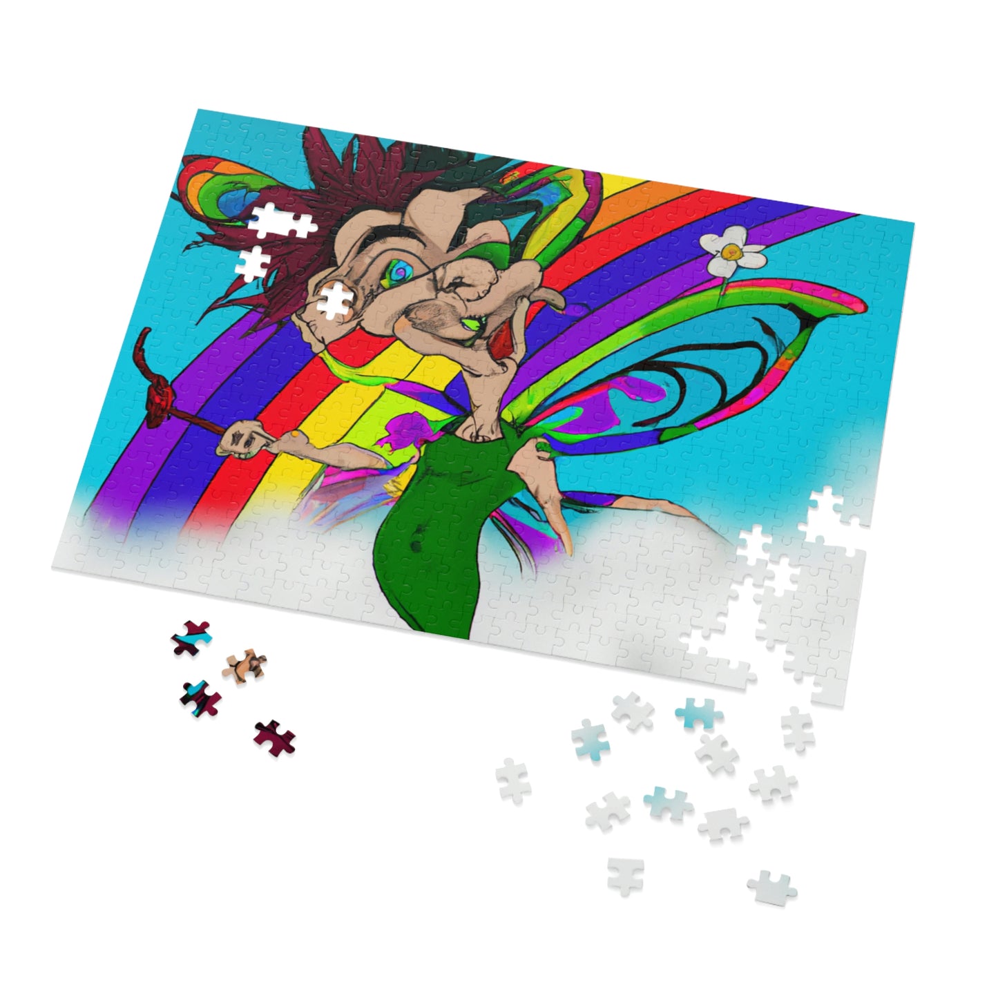 Rainbow Mischief Fairy - The Alien Jigsaw Puzzle