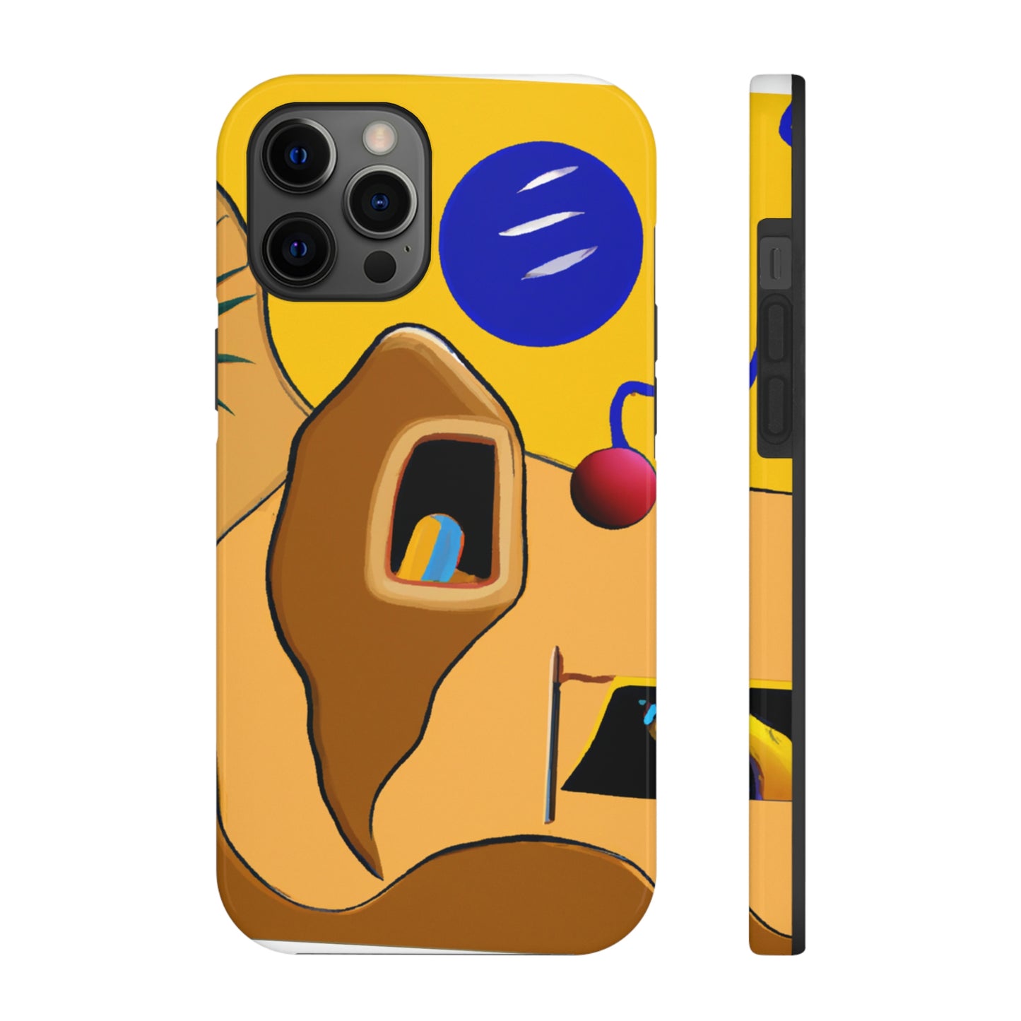 "Desert Mirage: The Forgotten Oasis" - The Alien Tough Phone Cases