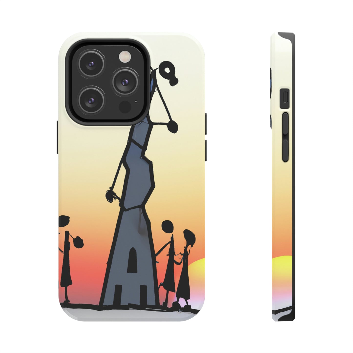 "Forgotten in the Sunset" - The Alien Tough Phone Cases