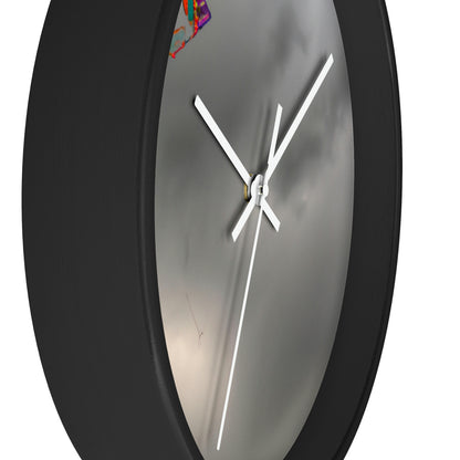 "Daring the Stormy Sky" - The Alien Wall Clock