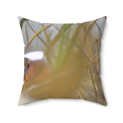 Deadly Hide and Seek - The Alien Square Pillow