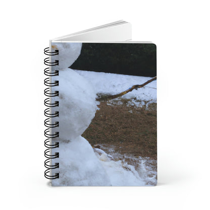 "The Frosty Snowcone Snowman" - The Alien Spiral Bound Journal