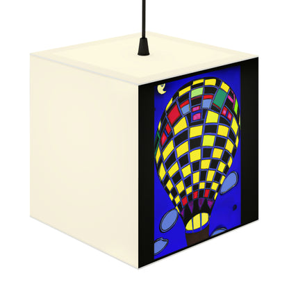 "Enchanted Midnight Flight" - Die Alien Light Cube Lampe