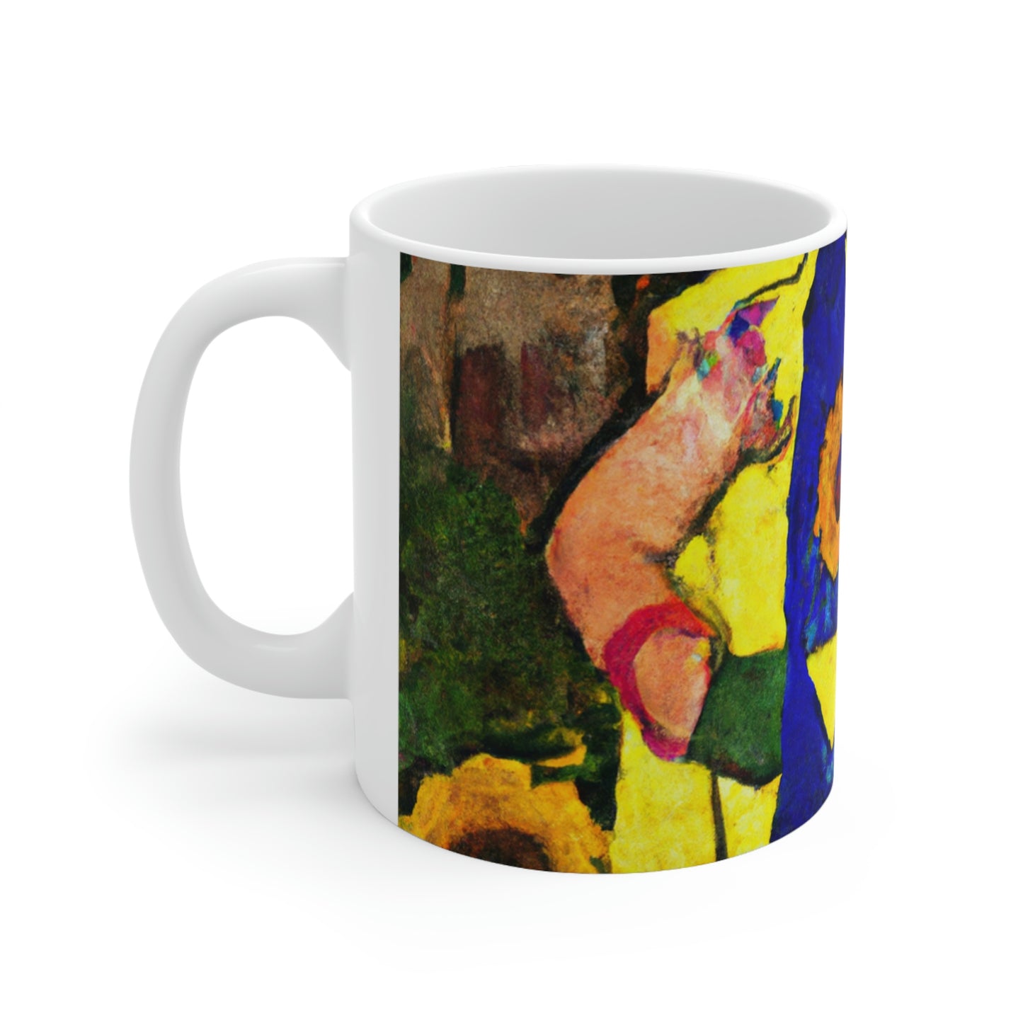 "Heroic Arise: The Rise of a Brave Young Girl" - The Alien Ceramic Mug 11 oz