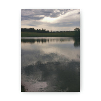 "Twilight at the Pond" - The Alien Canva