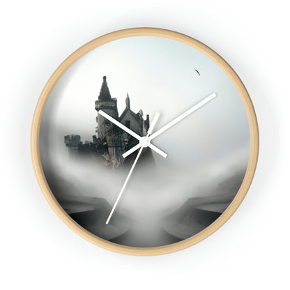 "Ghostly Citadel of the Mist" - The Alien Wall Clock