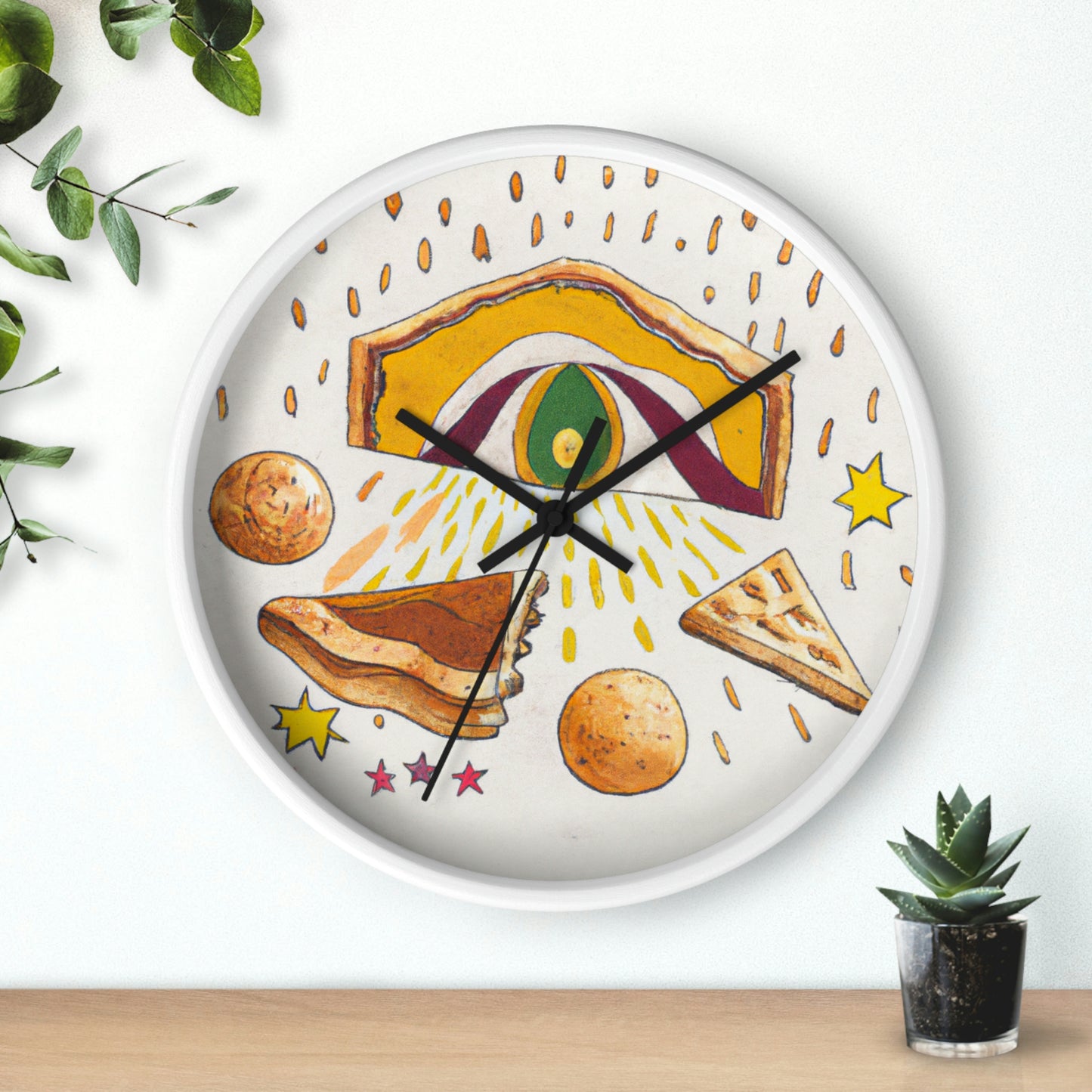 Secret Spellings: Secrets of a Magical Bakery - The Alien Wall Clock