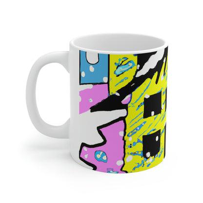 "Desolate Winter Dwelling" - The Alien Ceramic Mug 11 oz