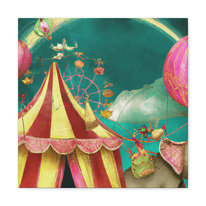 "The Fantastical Circus Journeys of the Magical Kingdom" - The Alien Canva